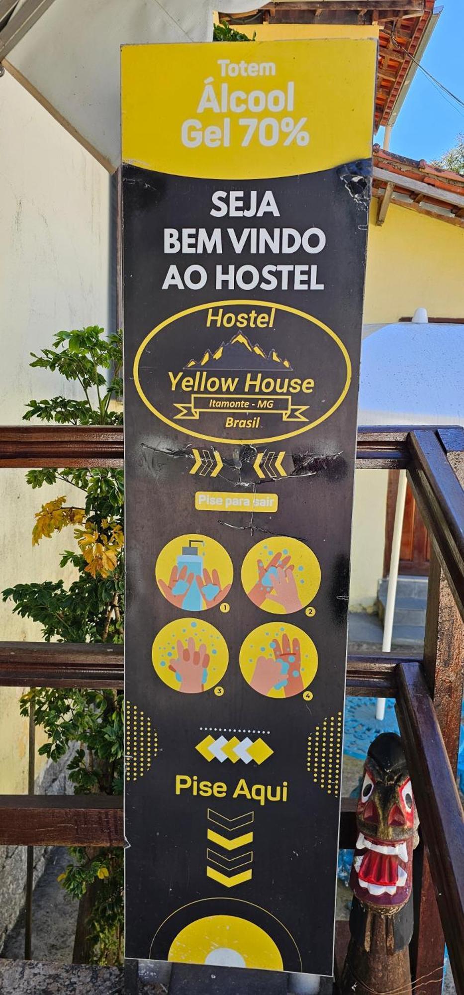 Hostel Yellow House Mg Itamonte Exteriör bild
